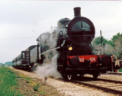 Locomotiva a Vapore Gr 740 Unità 074