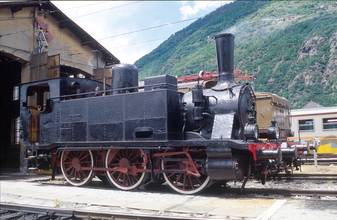 Locomotiva a Vapore Gr 851 Unità 057