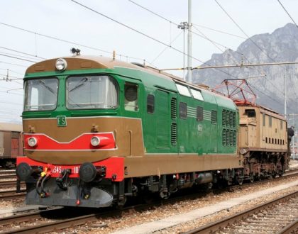 Locomotiva Diesel Gruppo D 343 Unità 1030