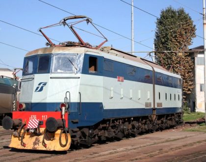 Locomotiva Elettrica Gruppo E.636 Unità 117