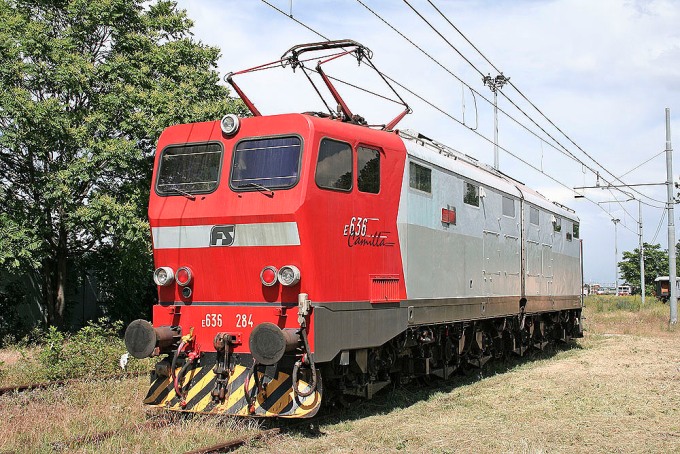 Locomotiva Elettrica Gruppo E.636 Unità 284 "Camilla"