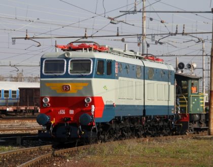 Locomotiva Elettrica Gruppo E.656 Unità 001