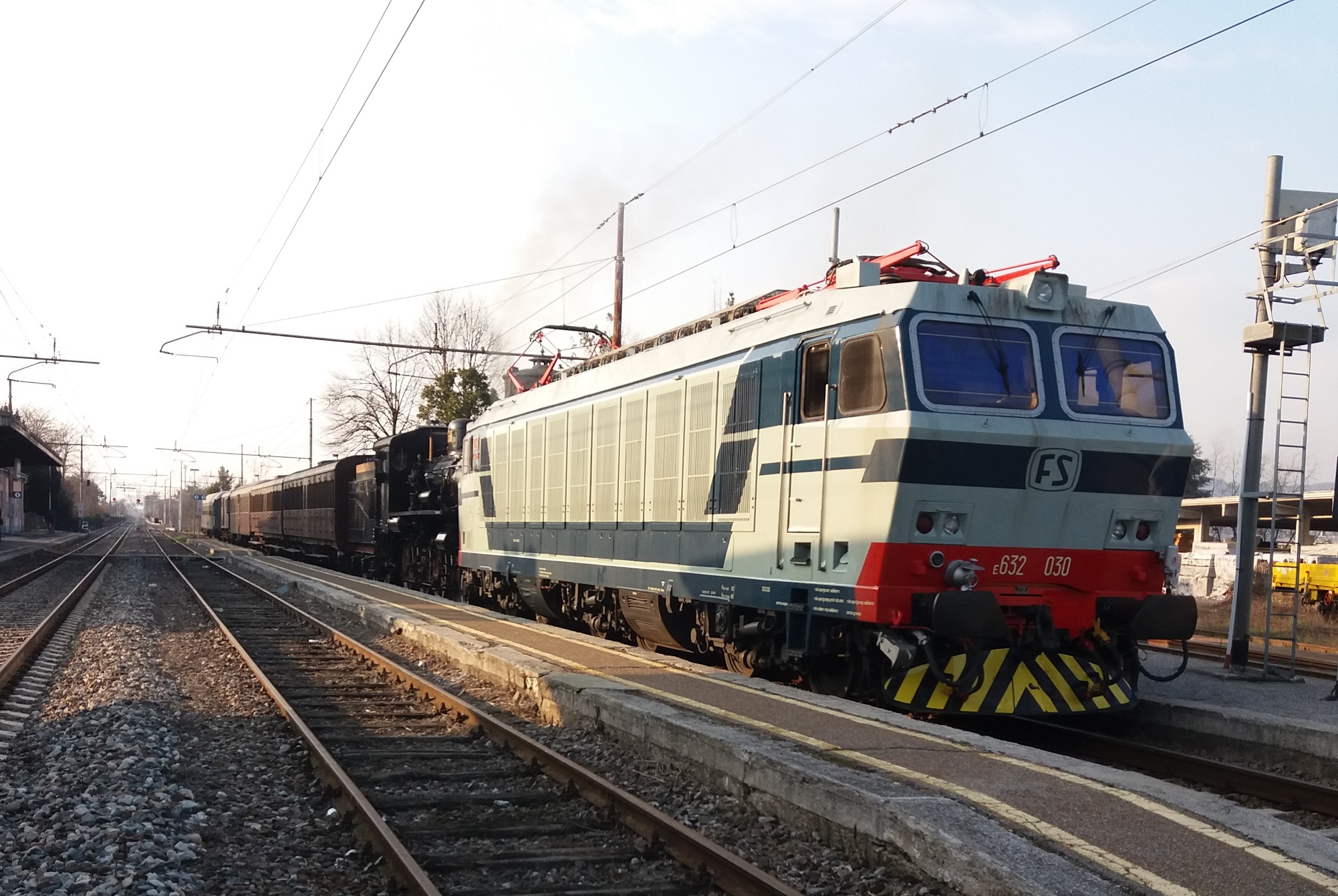 Accudienza notturna presso la stazione di Rovato