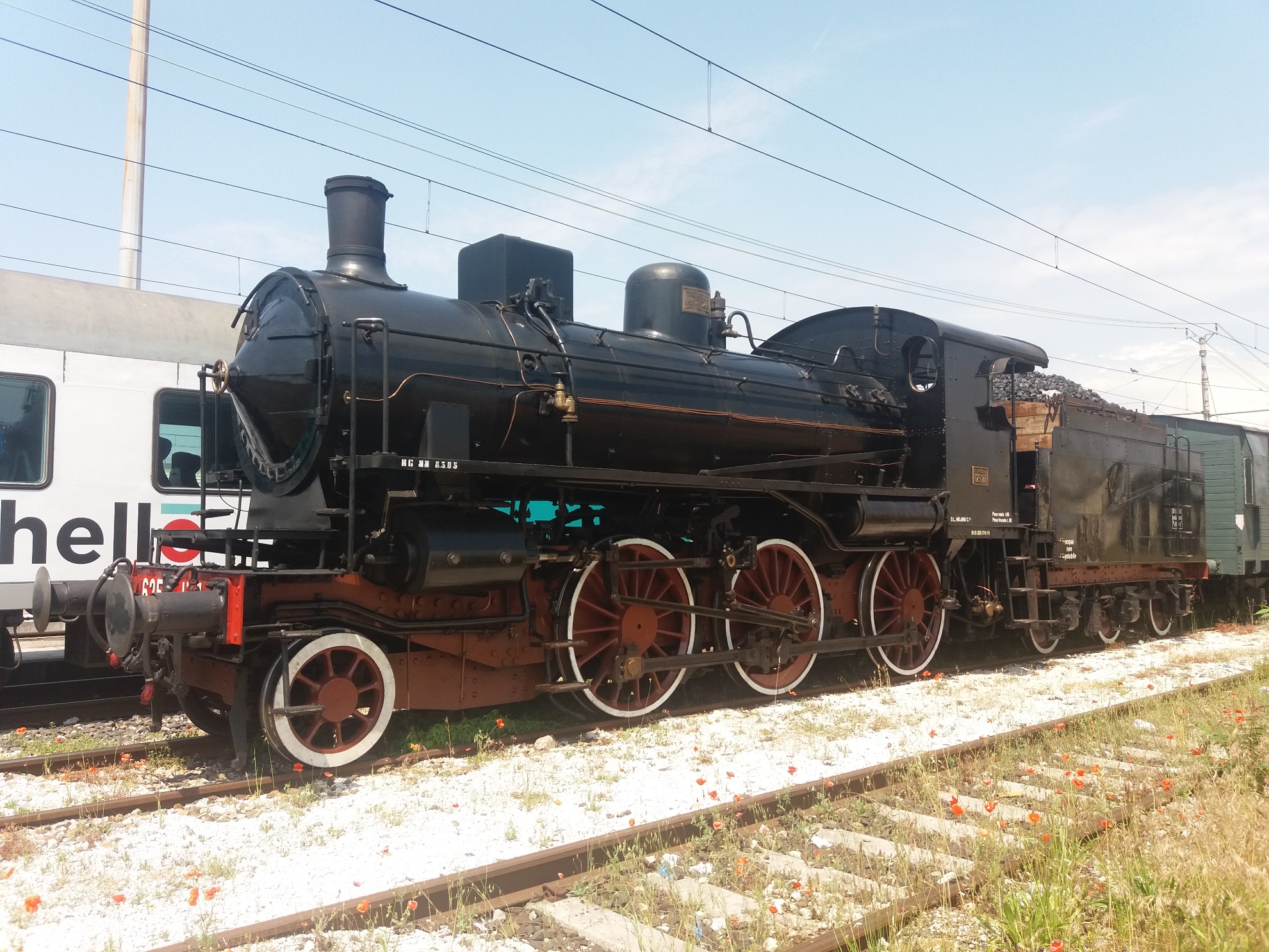 Sul treno del 13 Maggio per Paratico......